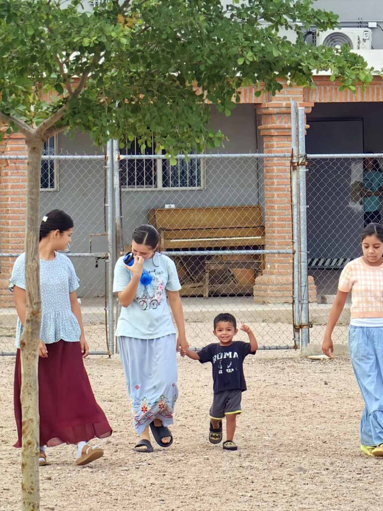 walking the grounds image